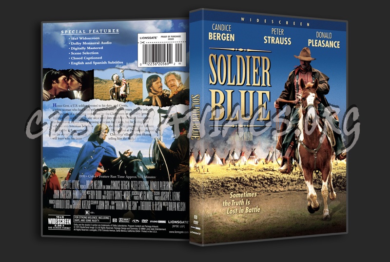 Soldier Blue dvd cover