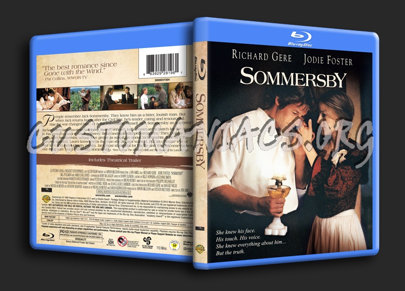 Sommersby blu-ray cover