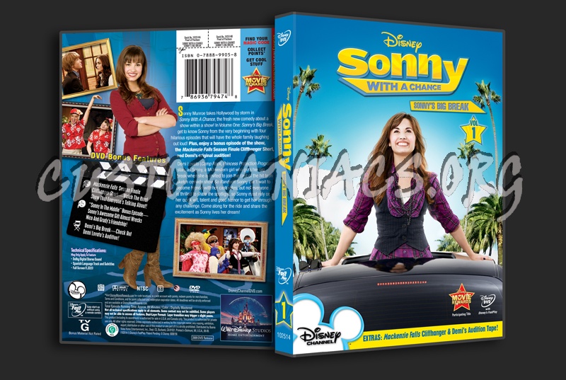 Sonny With A Chance Volume 1 dvd cover