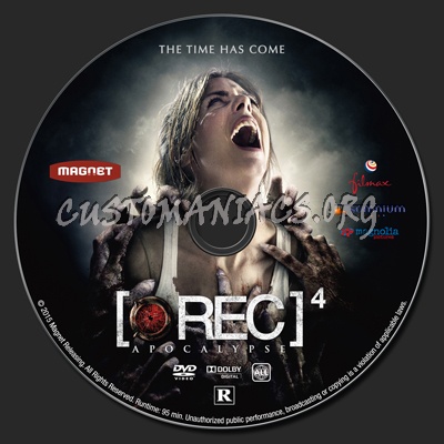 [REC] 4 Apocalypse dvd label