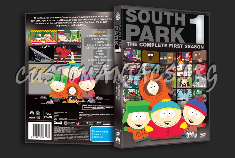 South Park Season 1 dvd cover
