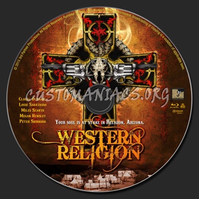 Western Religion blu-ray label