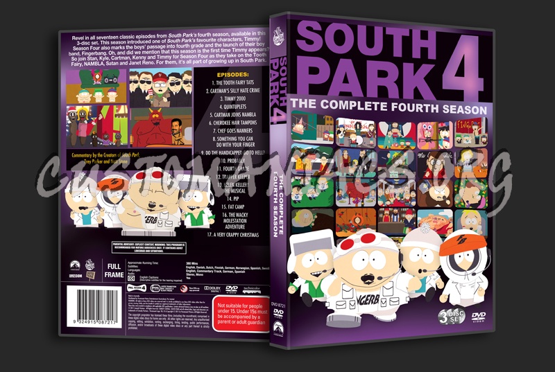 South Park Season 4 dvd cover