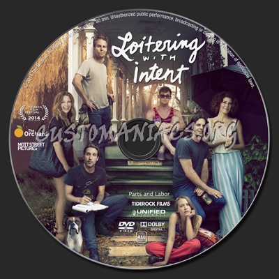 Loitering with Intent dvd label