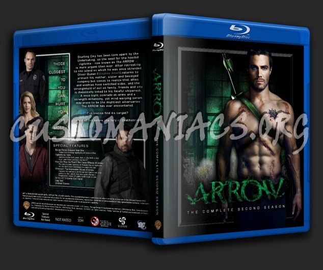 Arrow - Season 2 blu-ray cover
