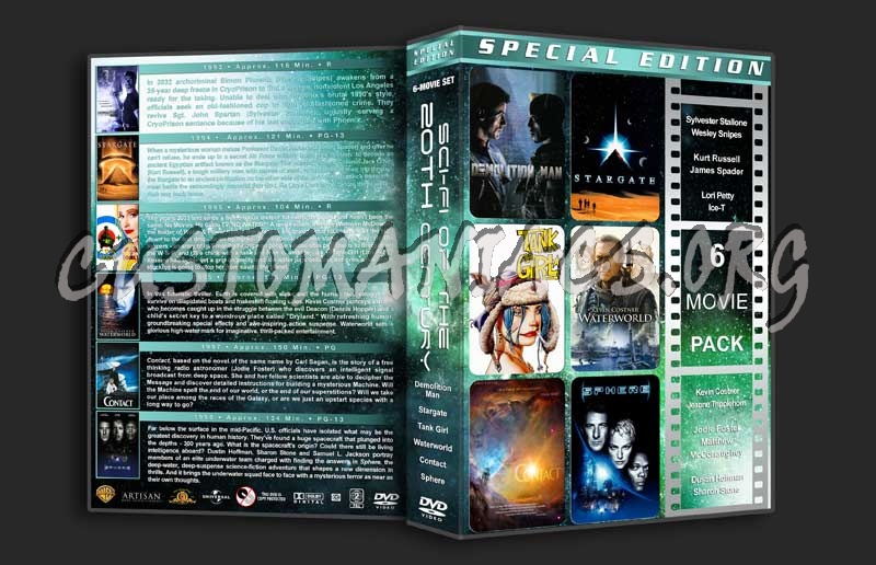 Sci-Fi of the 20th Century Collection dvd cover