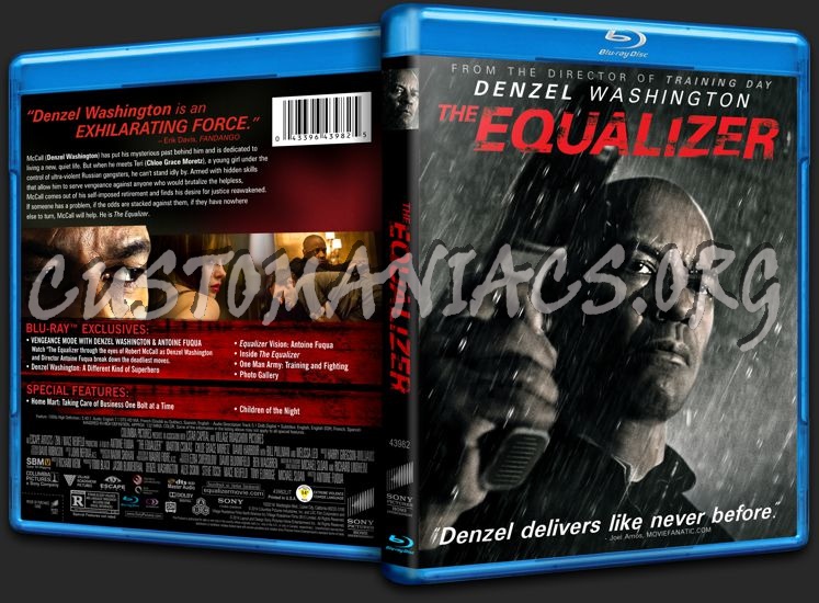 The Equalizer blu-ray cover