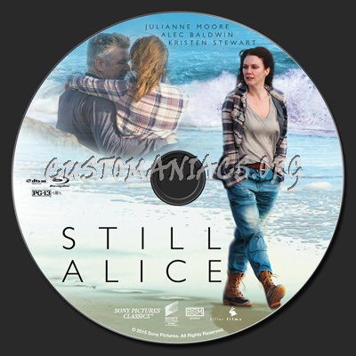 Still Alice blu-ray label