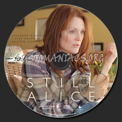 Still Alice blu-ray label