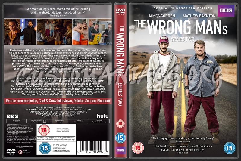 The Wrong Mans Series 2 dvd cover