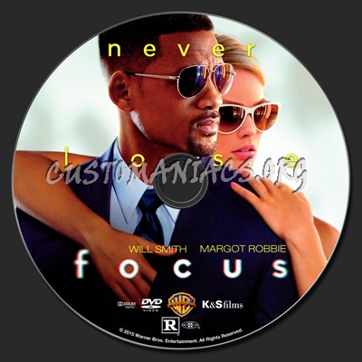 Focus (2015) dvd label