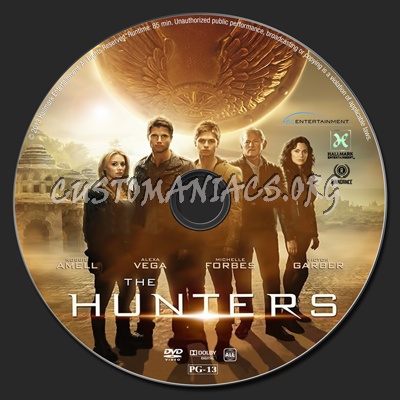 The Hunters dvd label