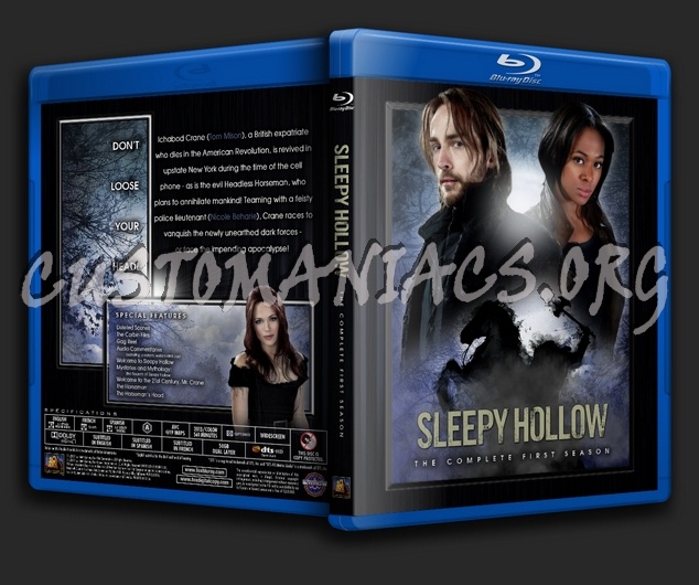 Sleepy Hollow (2013) - Season 1 blu-ray cover