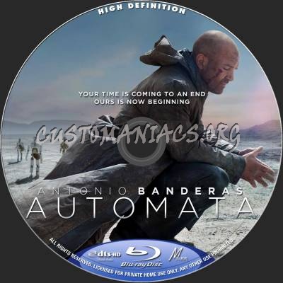 Automata blu-ray label