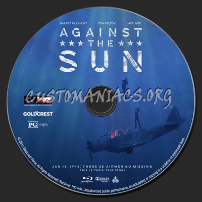 Against the Sun blu-ray label