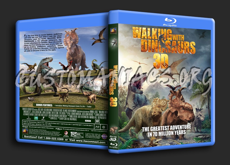 Walking With Dinosaurs 3D dvd cover