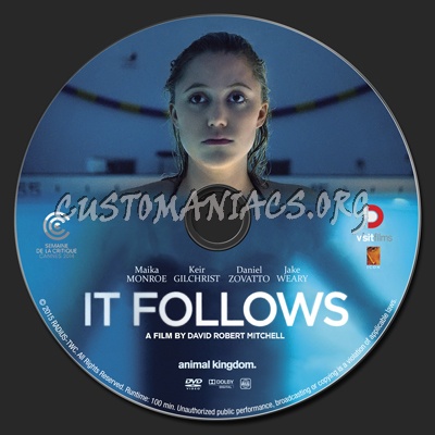 It Follows dvd label