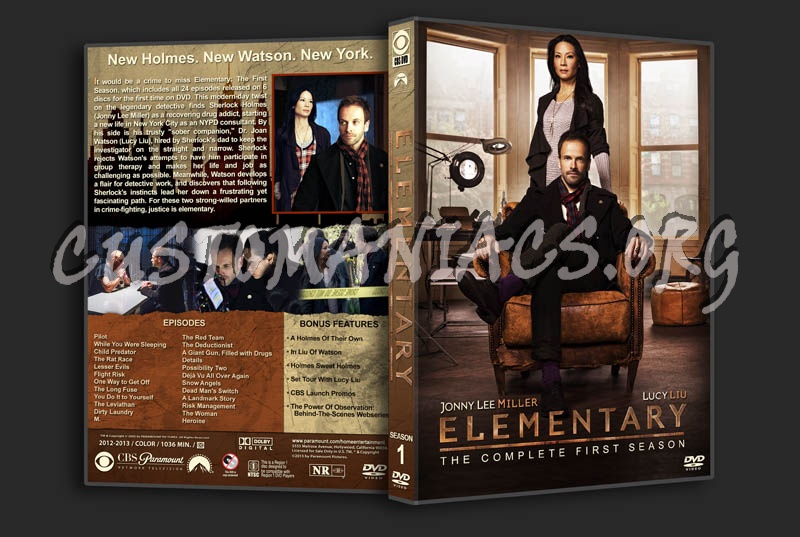 Elementary - Seasons 1-2 dvd cover