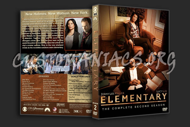 Elementary - Seasons 1-2 dvd cover
