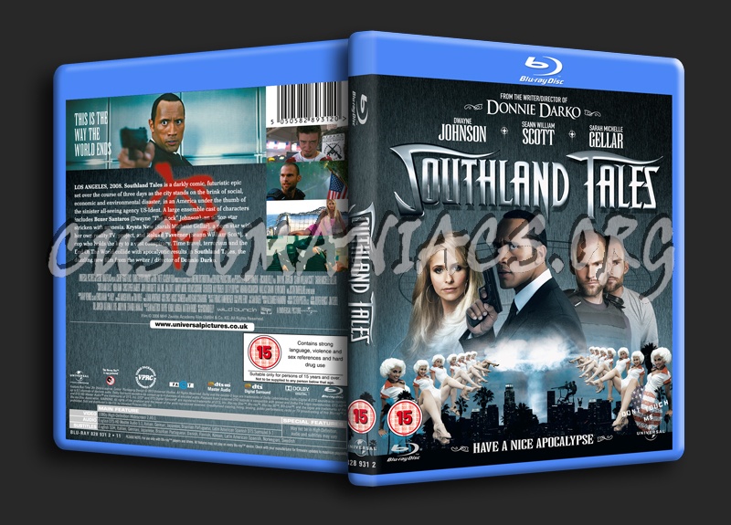 Southland Tales blu-ray cover