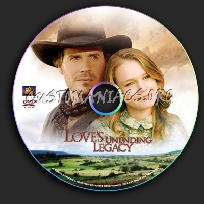 Love's Unending Legacy dvd label
