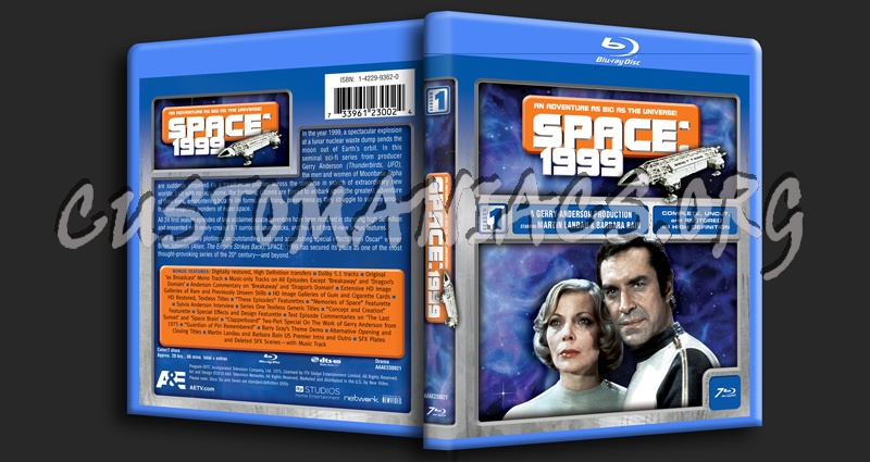 Space 1999 Season 1 blu-ray cover