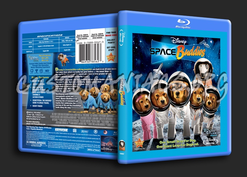 Space Buddies blu-ray cover