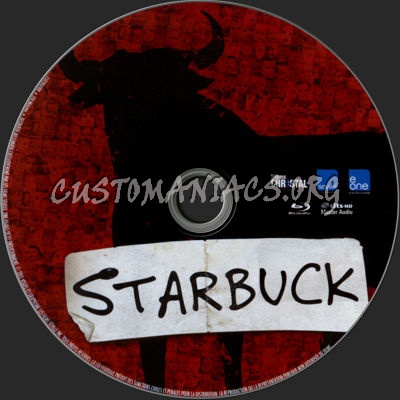 Starbuck blu-ray label