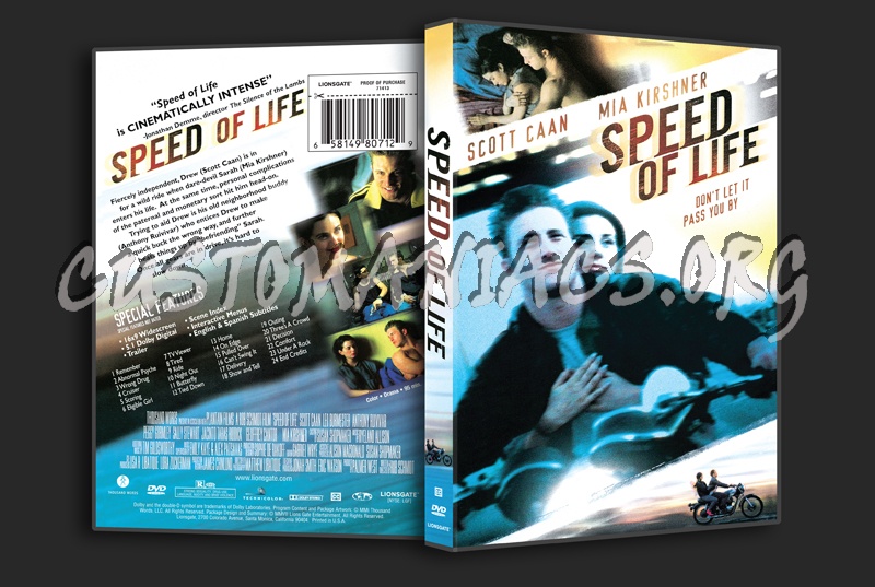 Speed of Life dvd cover