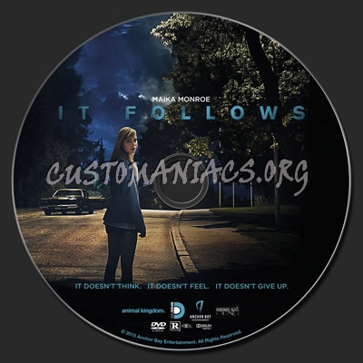 It Follows dvd label