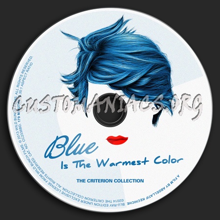 695 - Blue Is The Warmest Color dvd label