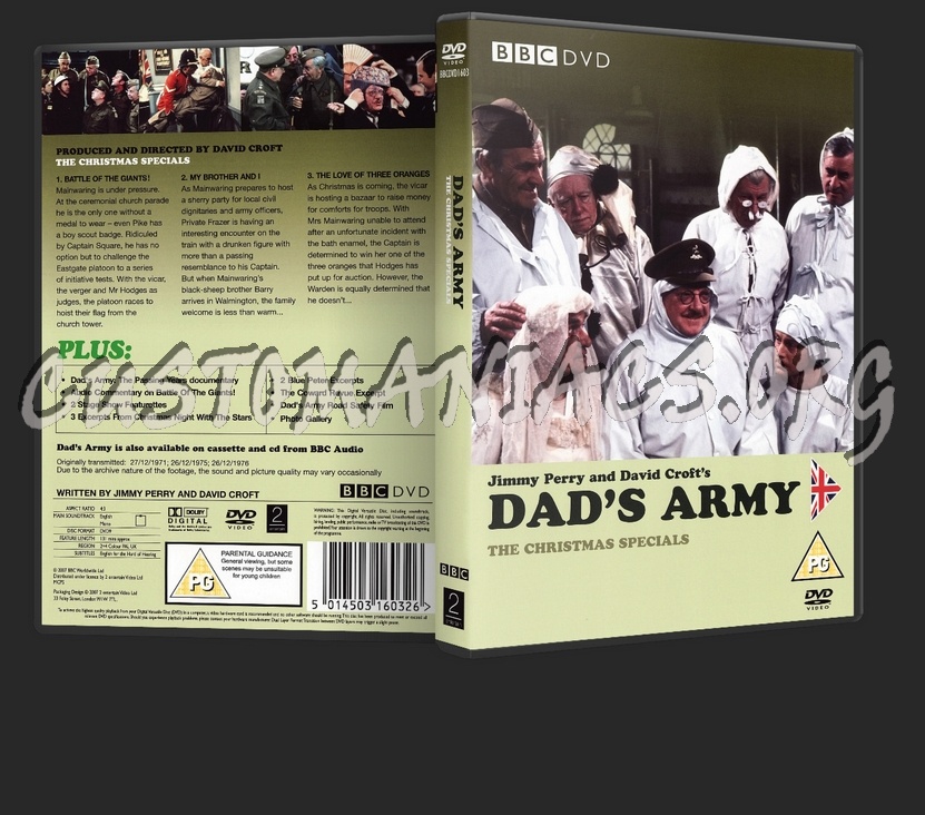 Dad's Army: Christmas Specials dvd cover