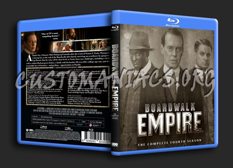 Boardwalk Empire Season 4 blu-ray cover