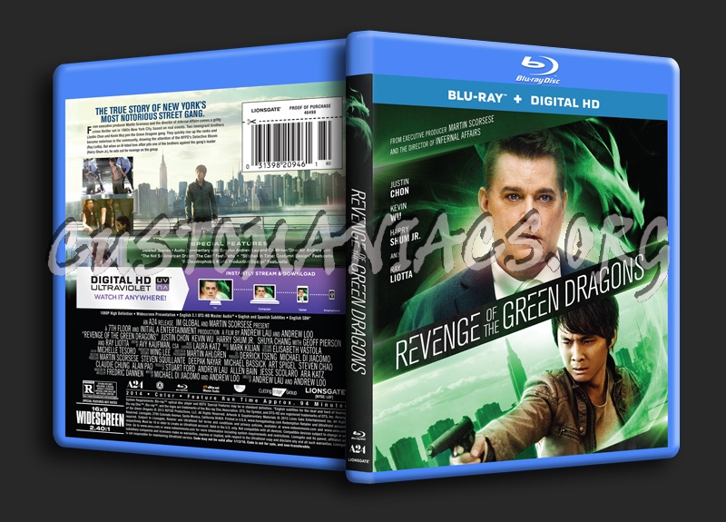 Revenge of the Green Dragons blu-ray cover