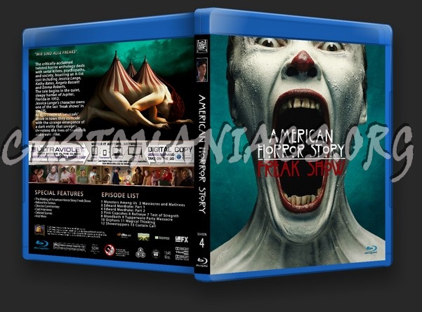 American Horror Story Season 4 blu-ray cover