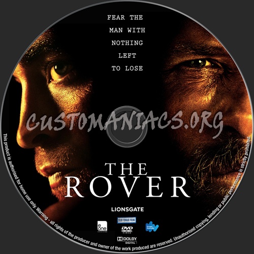 The Rover dvd label