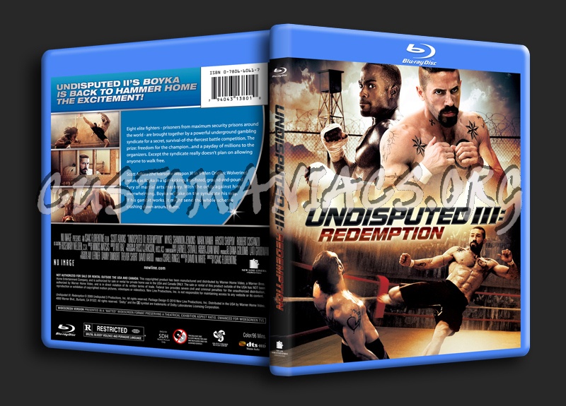 Undisputed III Redemption blu-ray cover