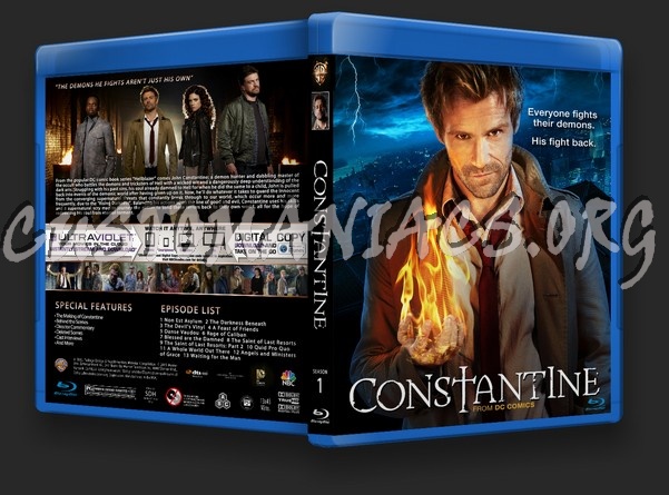 Constantine Season 1 blu-ray cover