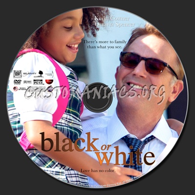Black Or White dvd label