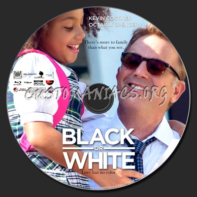 Black Or White blu-ray label