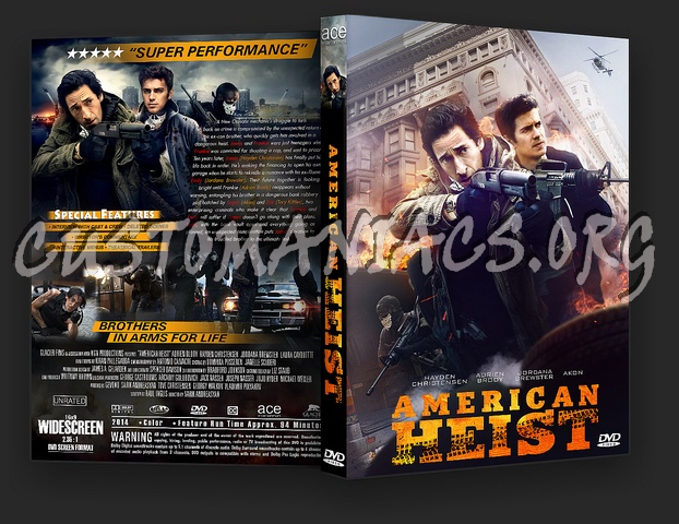 American Heist dvd cover