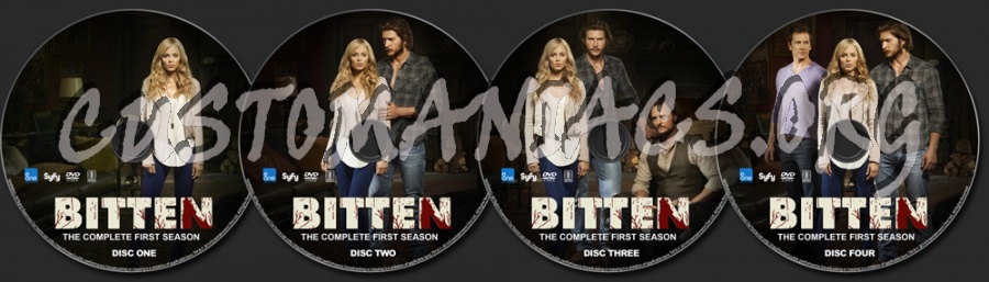 Bitten Season 1 dvd label