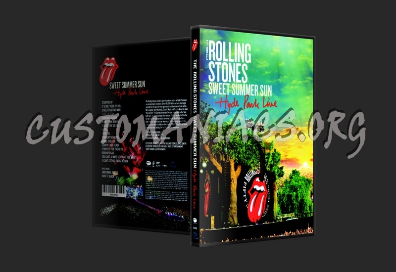 Rolling Stones Sweet Summer Sun dvd cover
