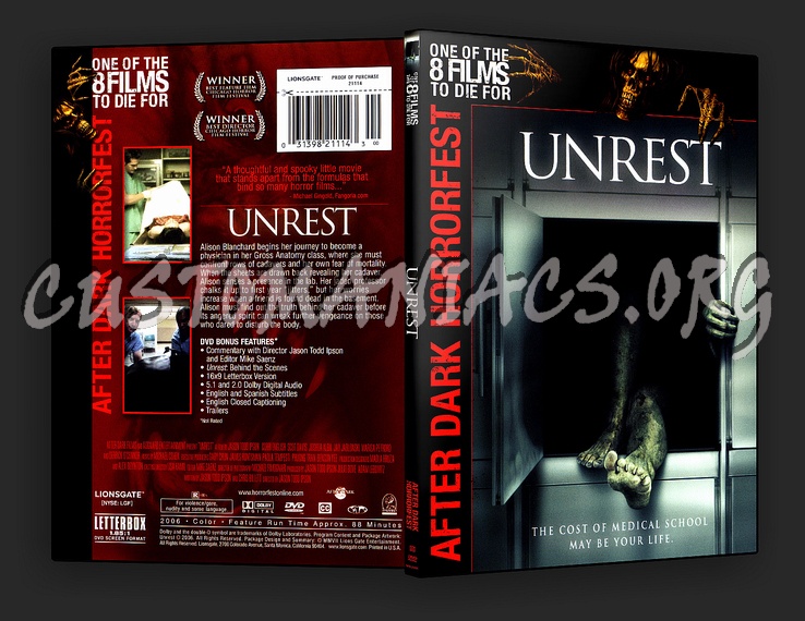 Unrest dvd cover