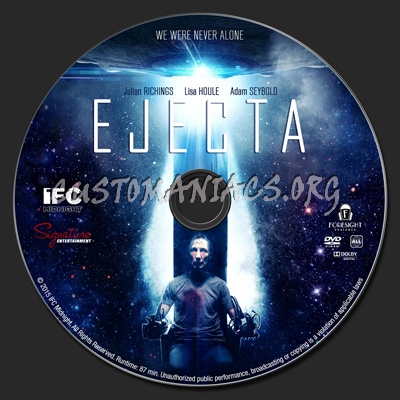 Ejecta dvd label