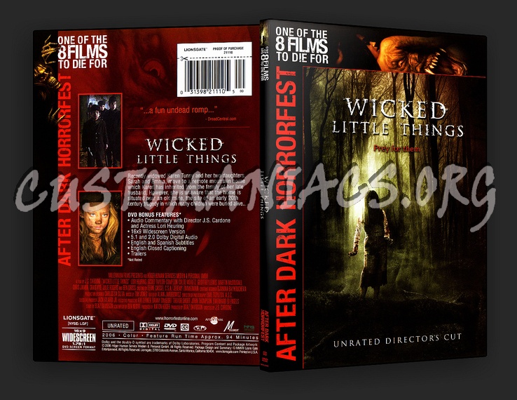 Wicked Little Things dvd cover