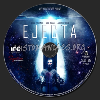 Ejecta blu-ray label