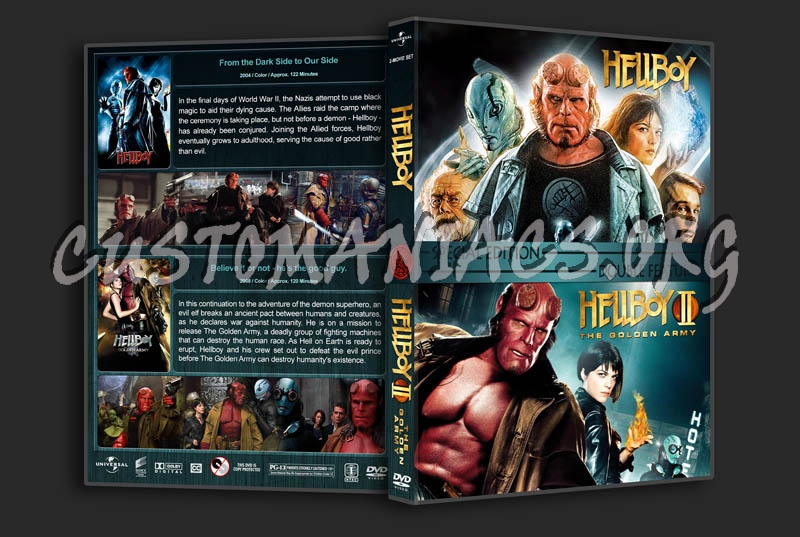 Hellboy Double Feature dvd cover