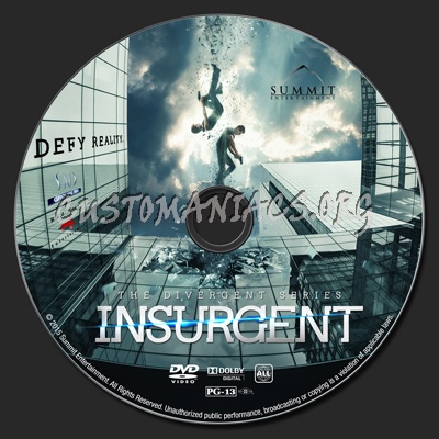 Insurgent dvd label