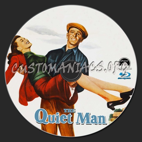 The Quiet Man blu-ray label